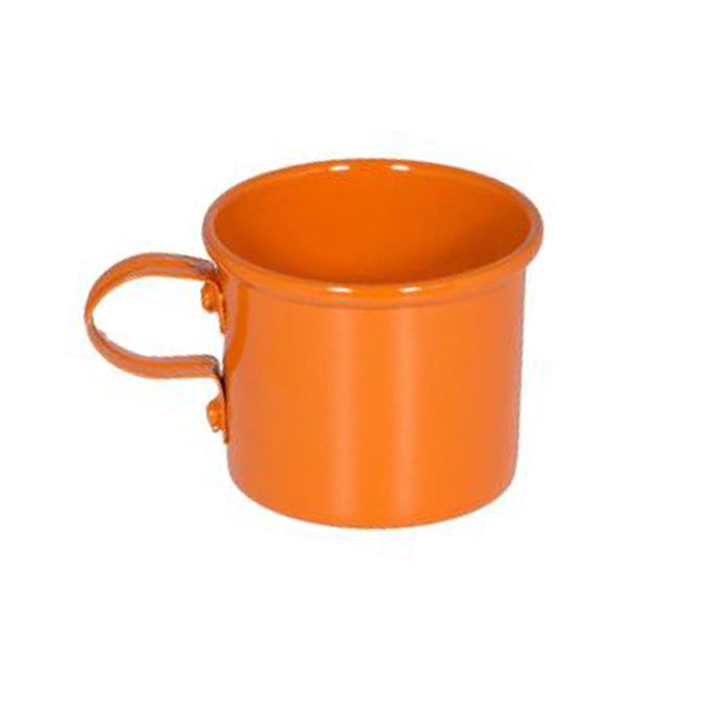Mini Caneca de Alumínio Colorida de 100 ML 