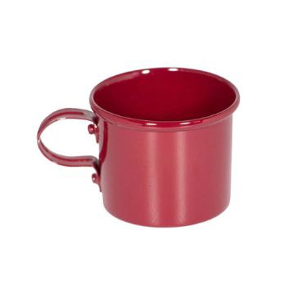 Mini Caneca de Alumínio Colorida de 100 ML 