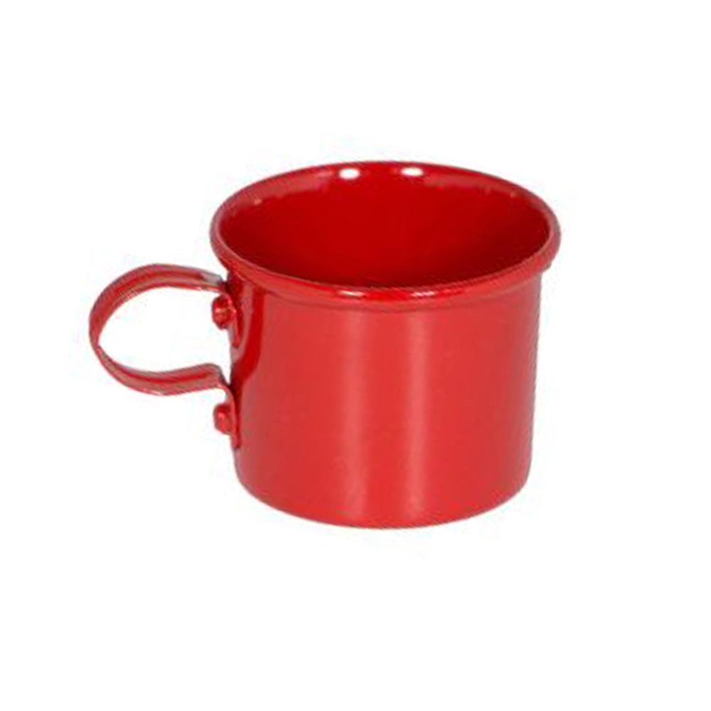 Mini Caneca de Alumínio Colorida de 100 ML 