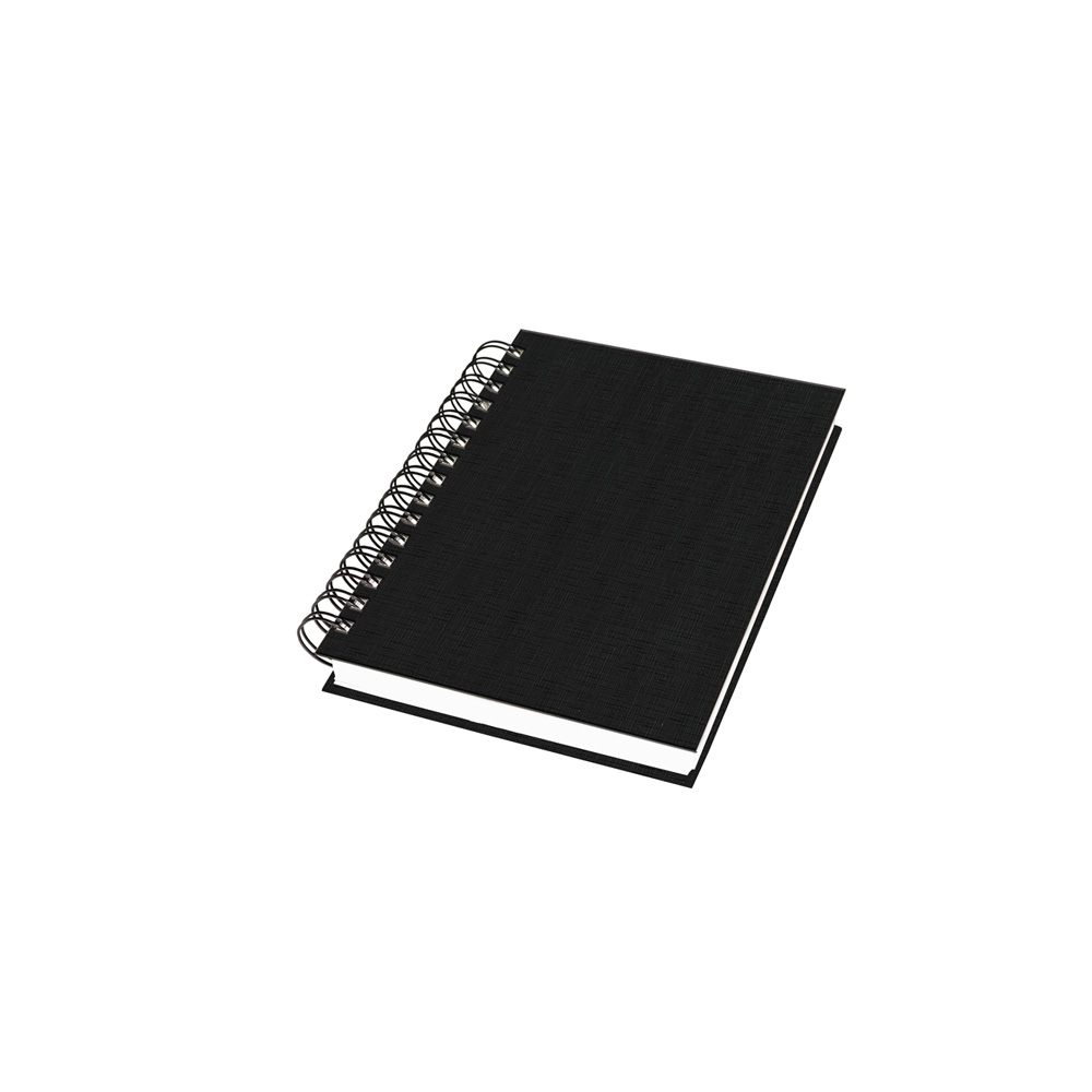 Agenda Diária com wire-o e frases diárias 13,3 x19,7 cm