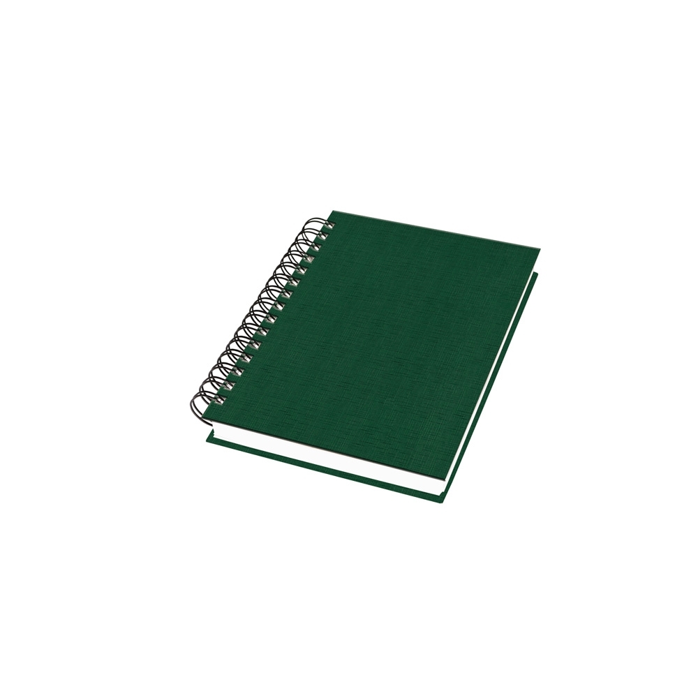 Agenda Diária com wire-o e frases diárias 13,3 x19,7 cm