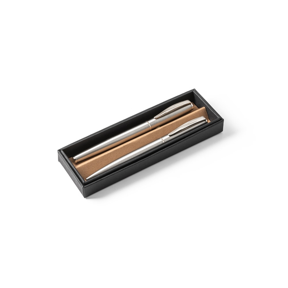 Conjunto de roller e esferográfica