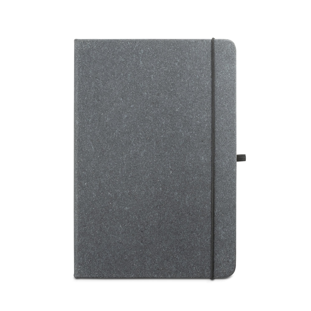 Caderno tipo Moleskine A5 em Couro Reciclado (14x21cm)