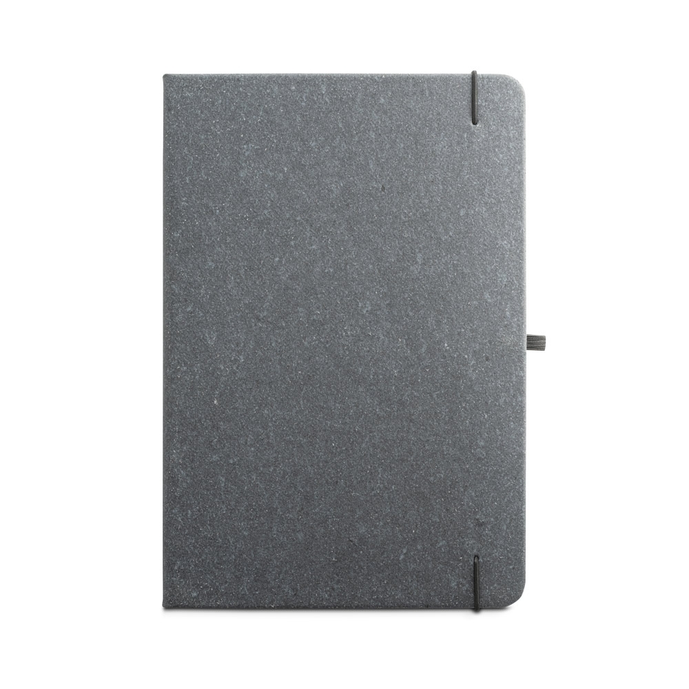 Caderno tipo Moleskine A5 em Couro Reciclado (14x21cm)
