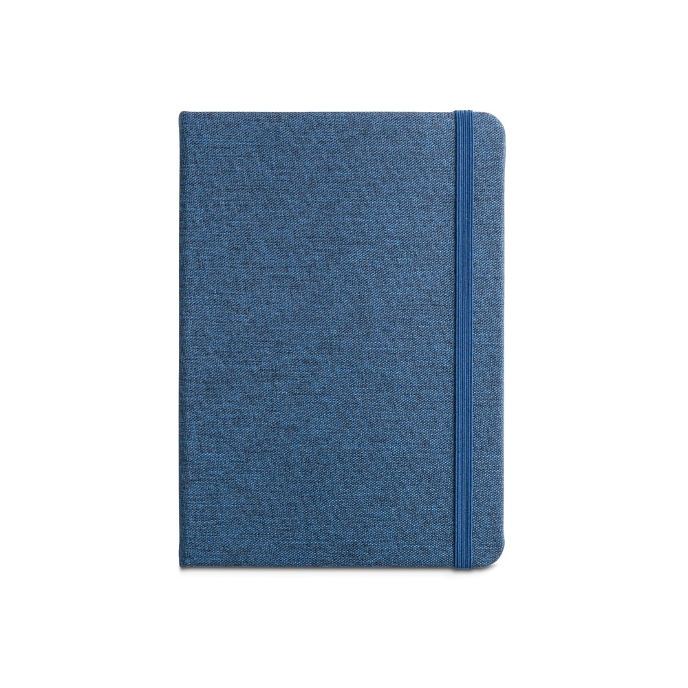 Caderno tipo Moleskine A5 com Capa Dura em rPET (14x21cm)