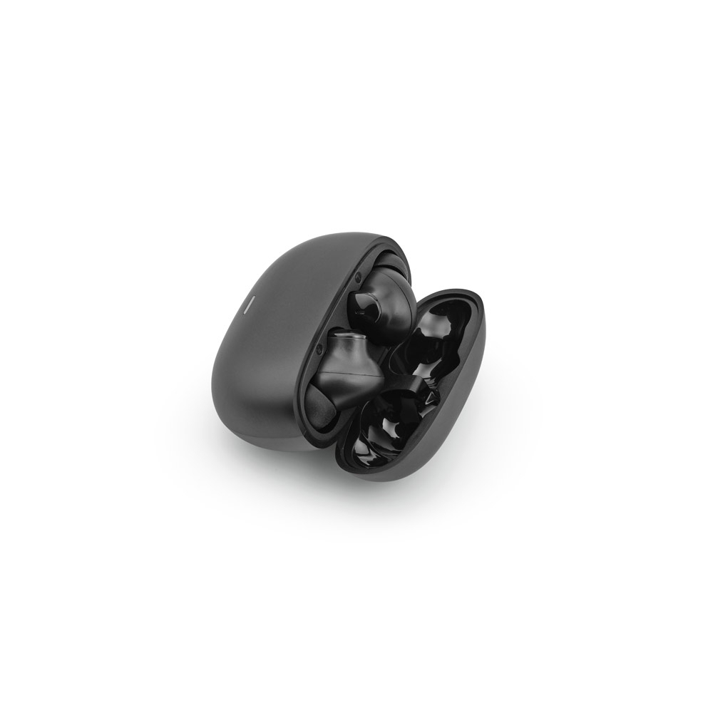 Fone de ouvido wireless em ABS 100% reciclado