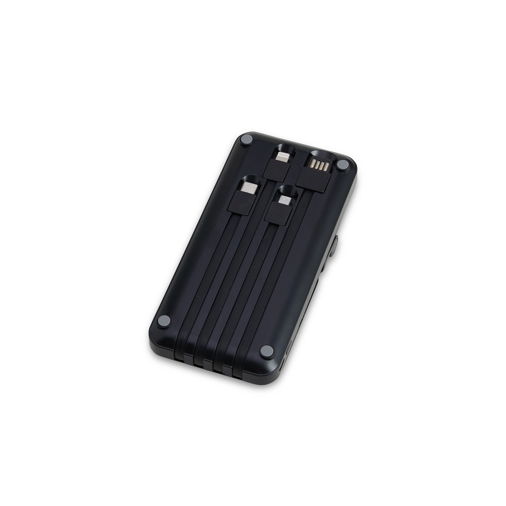 Power Bank Multissaídas com Suporte para Celular ou Tablet