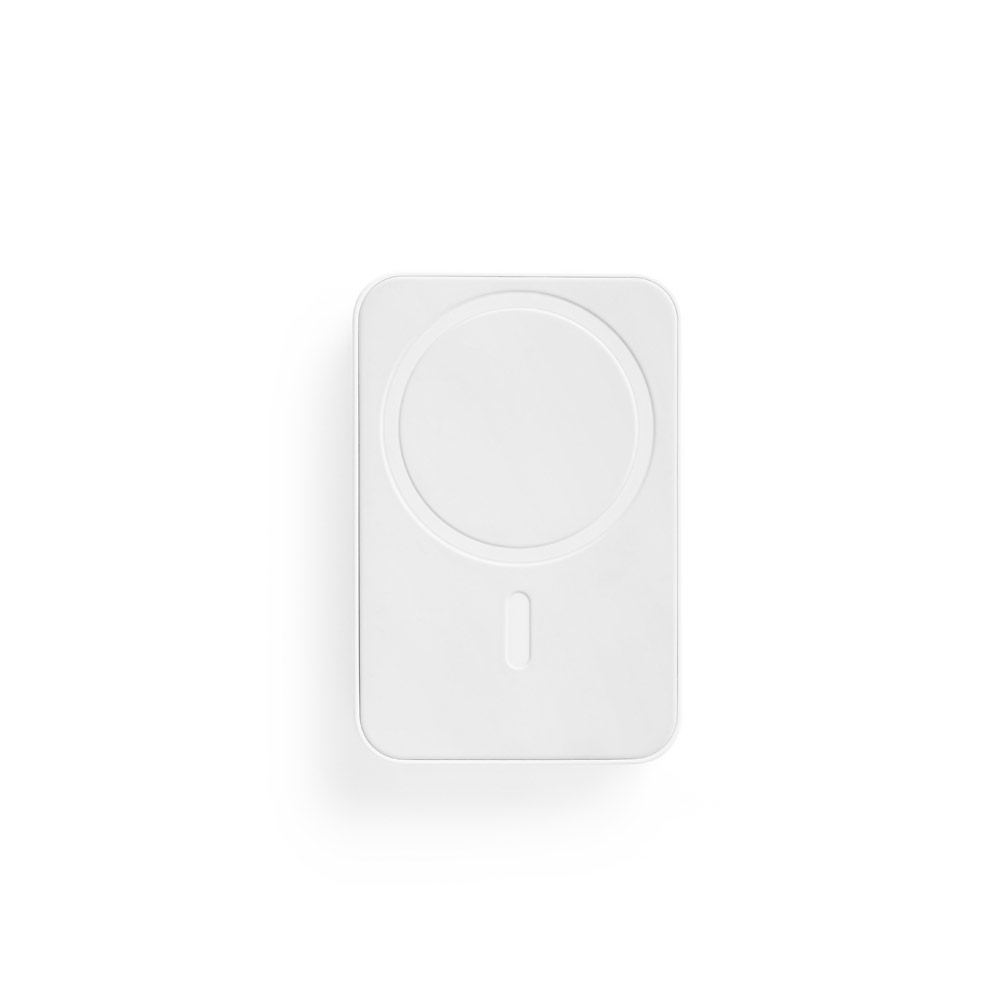 Bateria portátil em ABS 100% reciclado e bateria em lítio 5.000 mAh