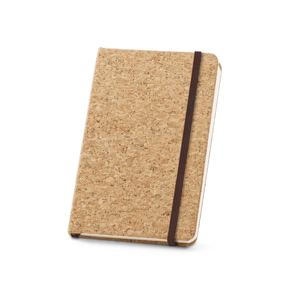 Caderno tipo Moleskine A6 de Capa Dura em Cortiça (9x14,2cm)