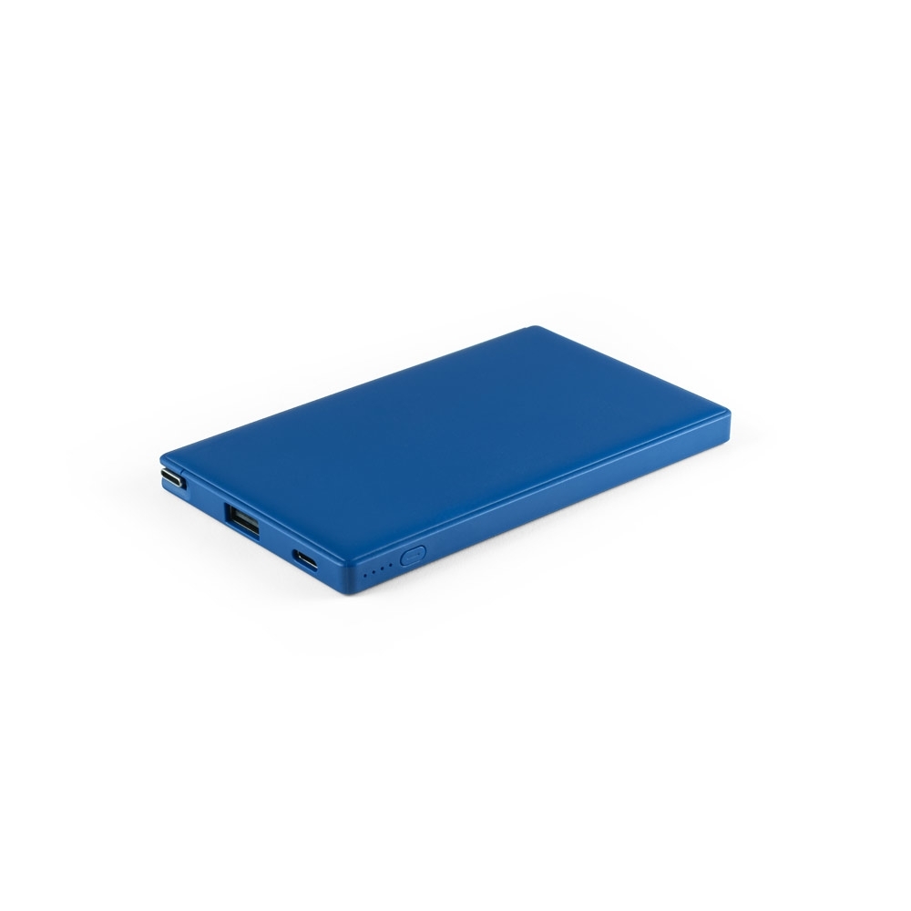 Bateria portátil em ABS 100% reciclado e bateria em lítio 4.000 mAh