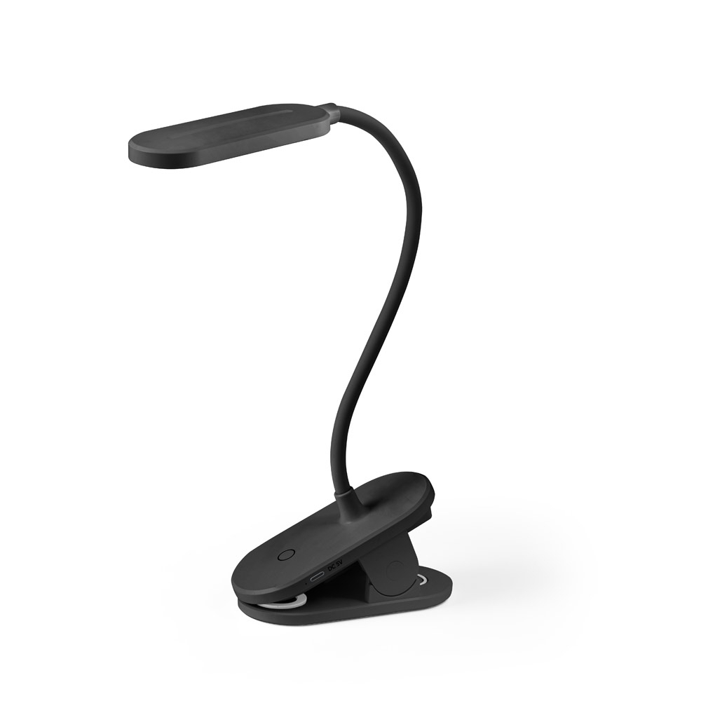 Luminária de mesa portátil em ABS
