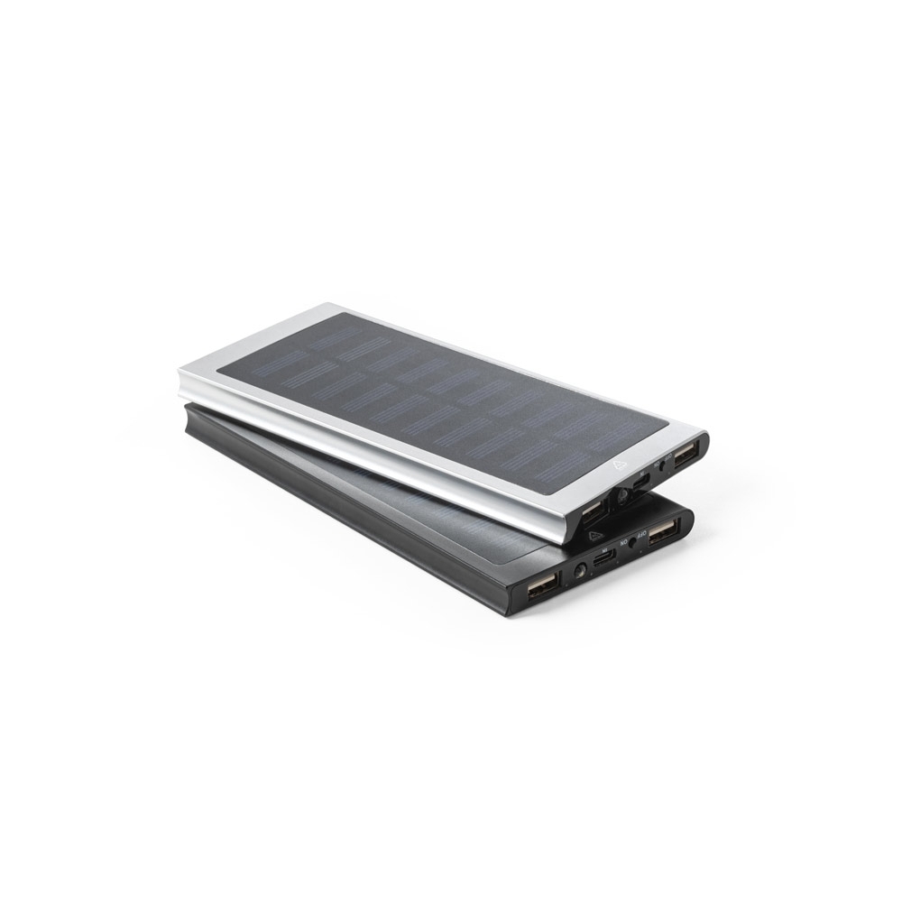 Bateria portátil em alumínio 100% reciclado 8.000 mAh