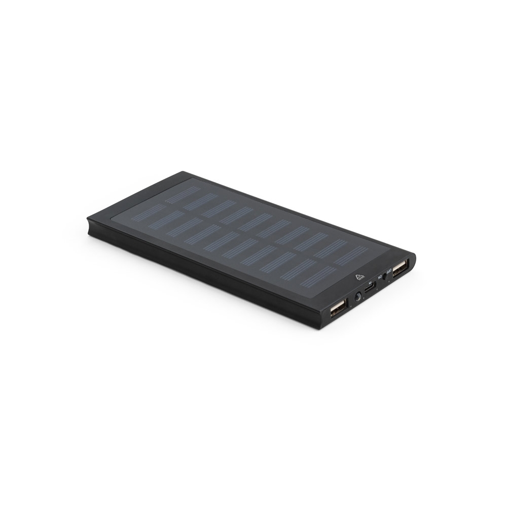 Bateria portátil em alumínio 100% reciclado 8.000 mAh