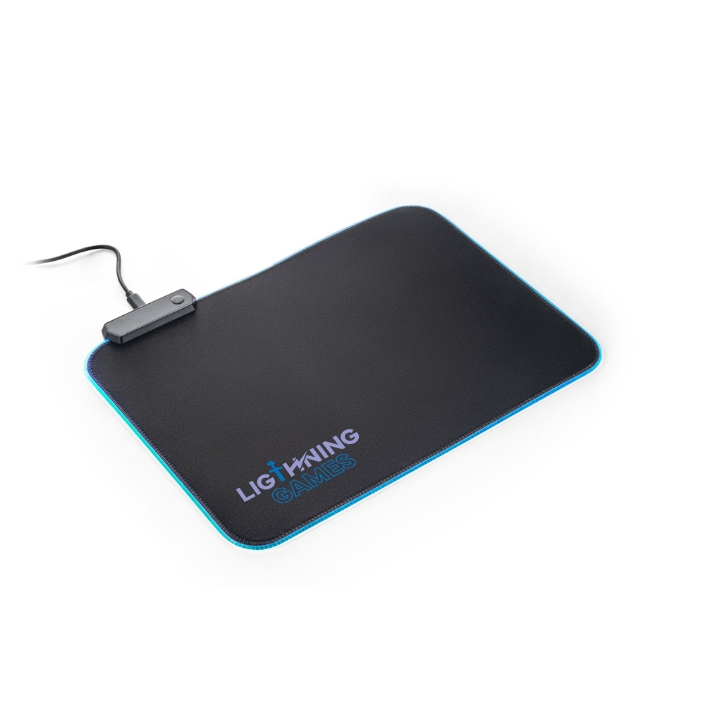 Mousepad em poliéster com base antiderrapante em borracha