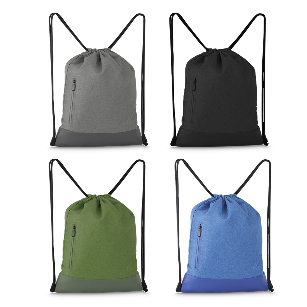 Sacola/Mochila Poliéster 210D e PU (43x35cm)