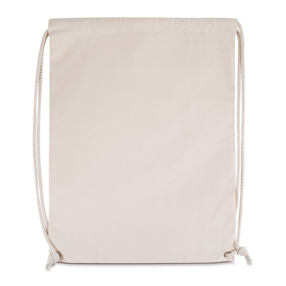 Sacola/Mochila em algodão 145g/m² (41x33cm)