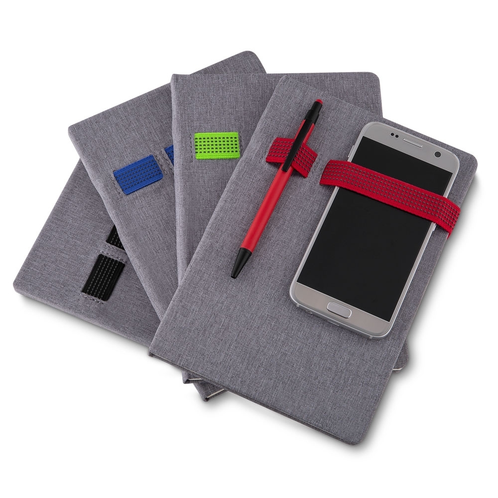 Caderno Porta Celular e Caneta 21,4 CM X 14,5 CM