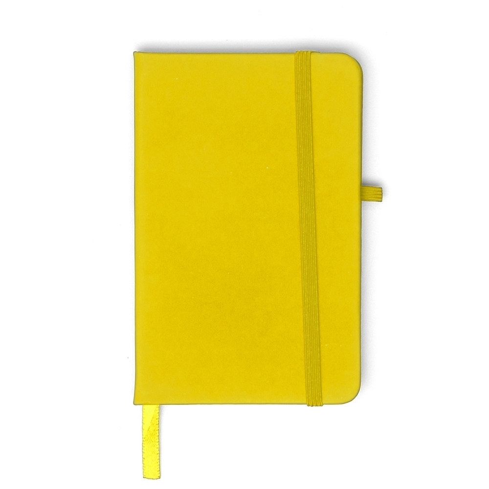 Caderneta tipo Moleskine com Porta Caneta 14,2 CM X 9,1 CM
