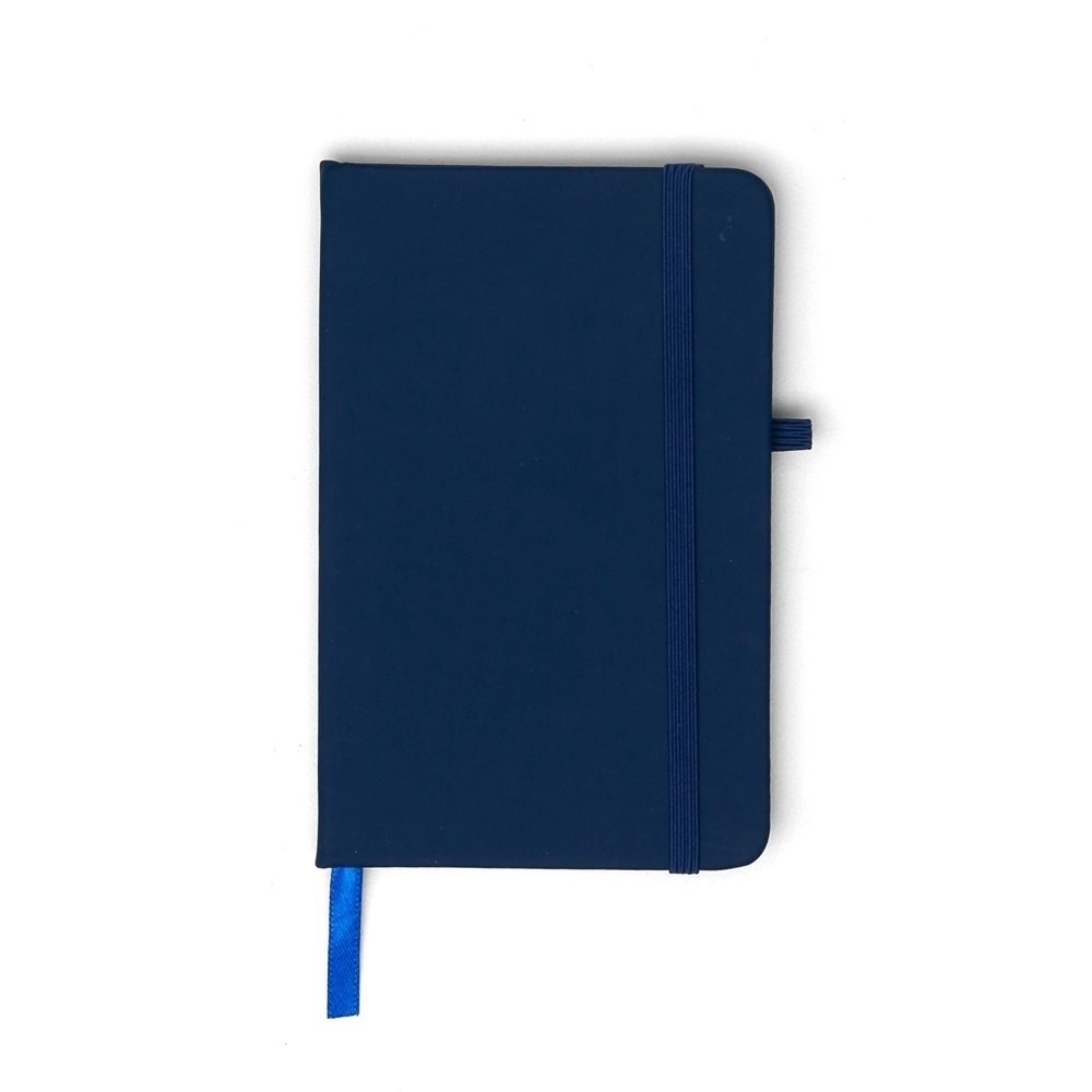 Caderneta tipo Moleskine com Porta Caneta 14,2 CM X 9,1 CM
