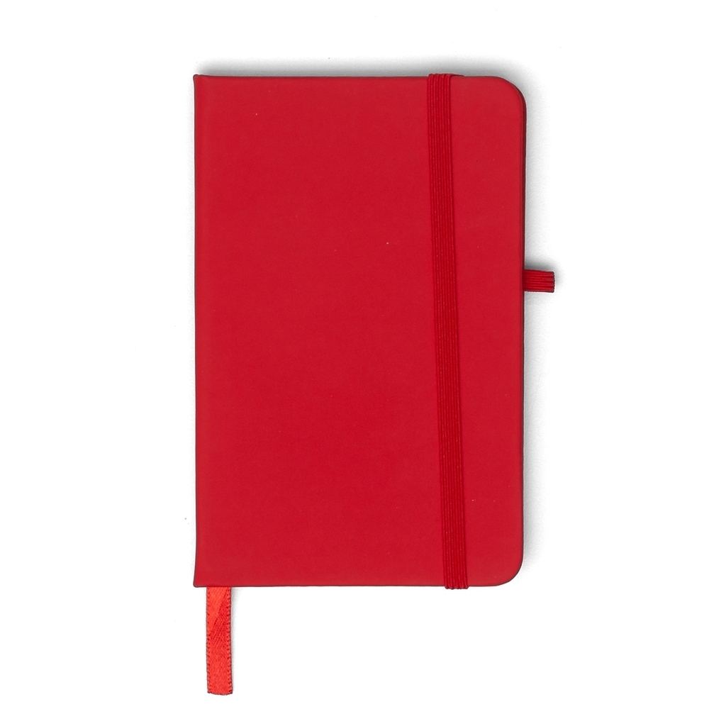 Caderneta tipo Moleskine com Porta Caneta 14,2 CM X 9,1 CM