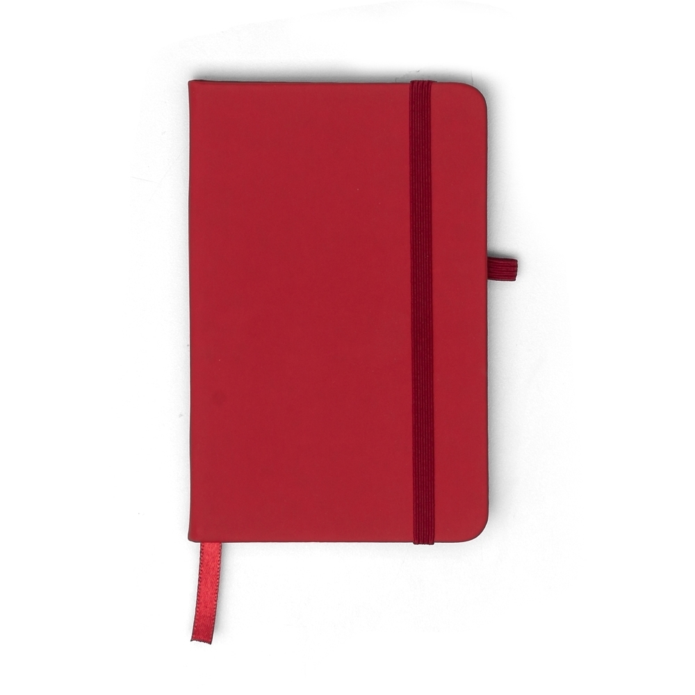 Caderneta tipo Moleskine com Porta Caneta 14,2 CM X 9,1 CM