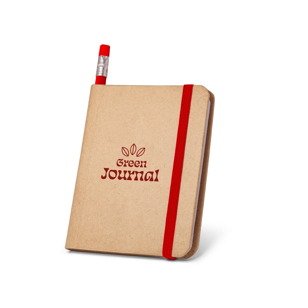 Caderno A7 de capa rígida