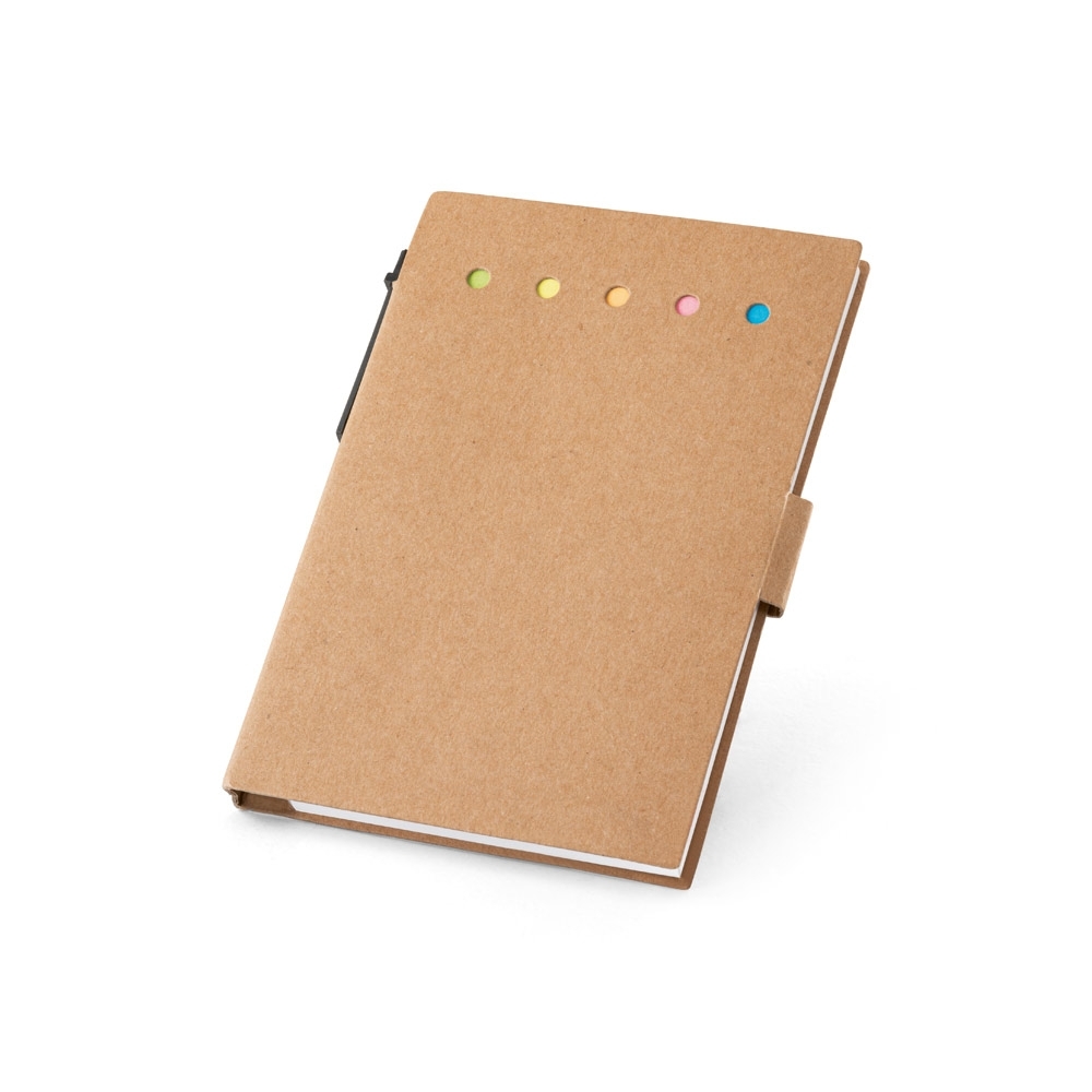 Blocos Adesivados capa em papel kraft reciclado