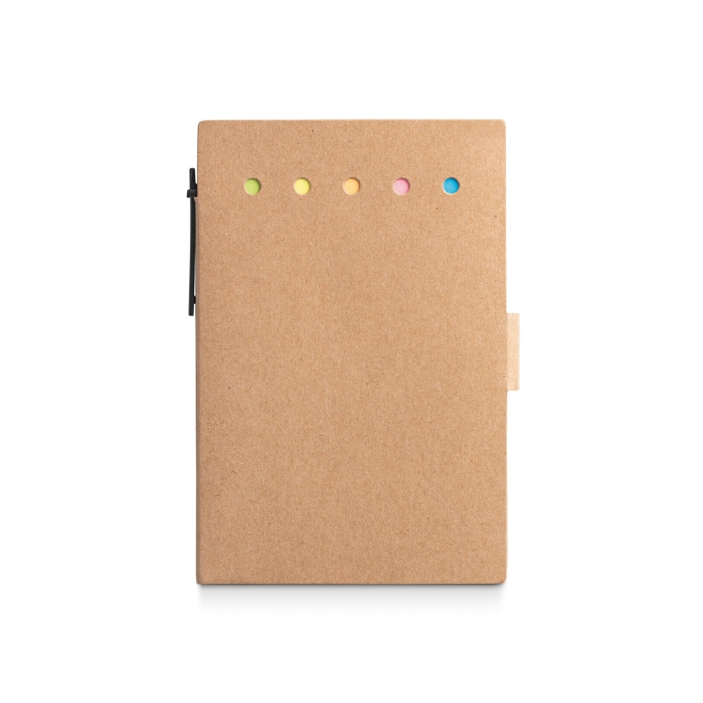 Blocos Adesivados capa em papel kraft reciclado