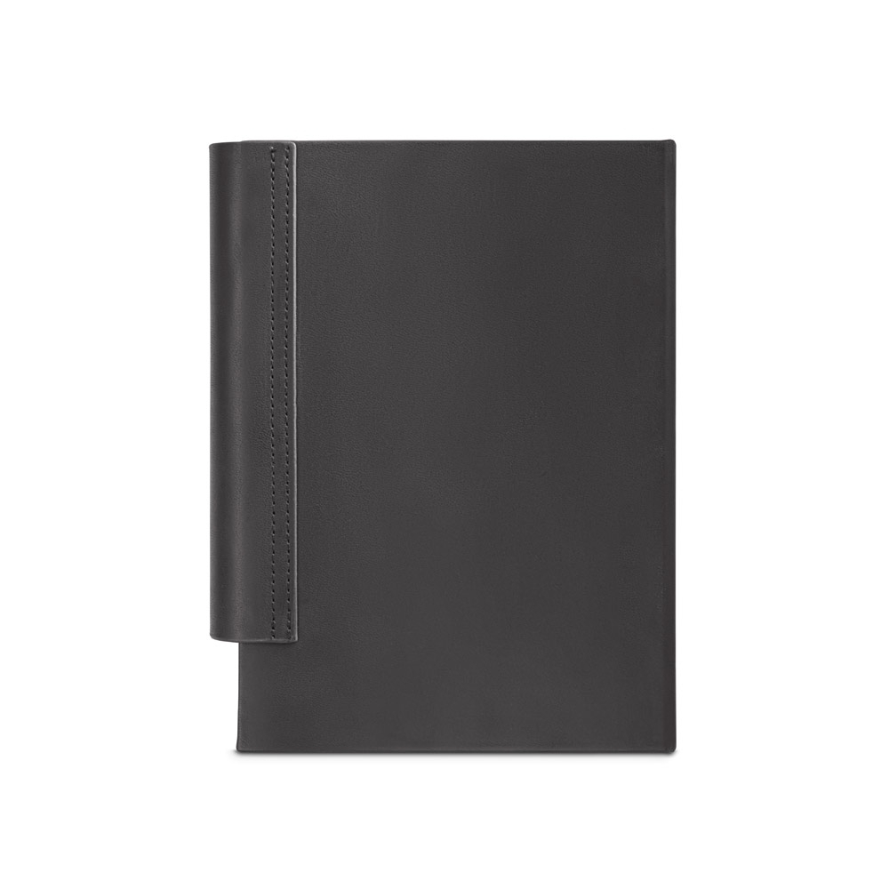 AUSTEN A5. Agenda A5 em PU (58% reciclado) e PET Reciclado (100% rPET) 300D