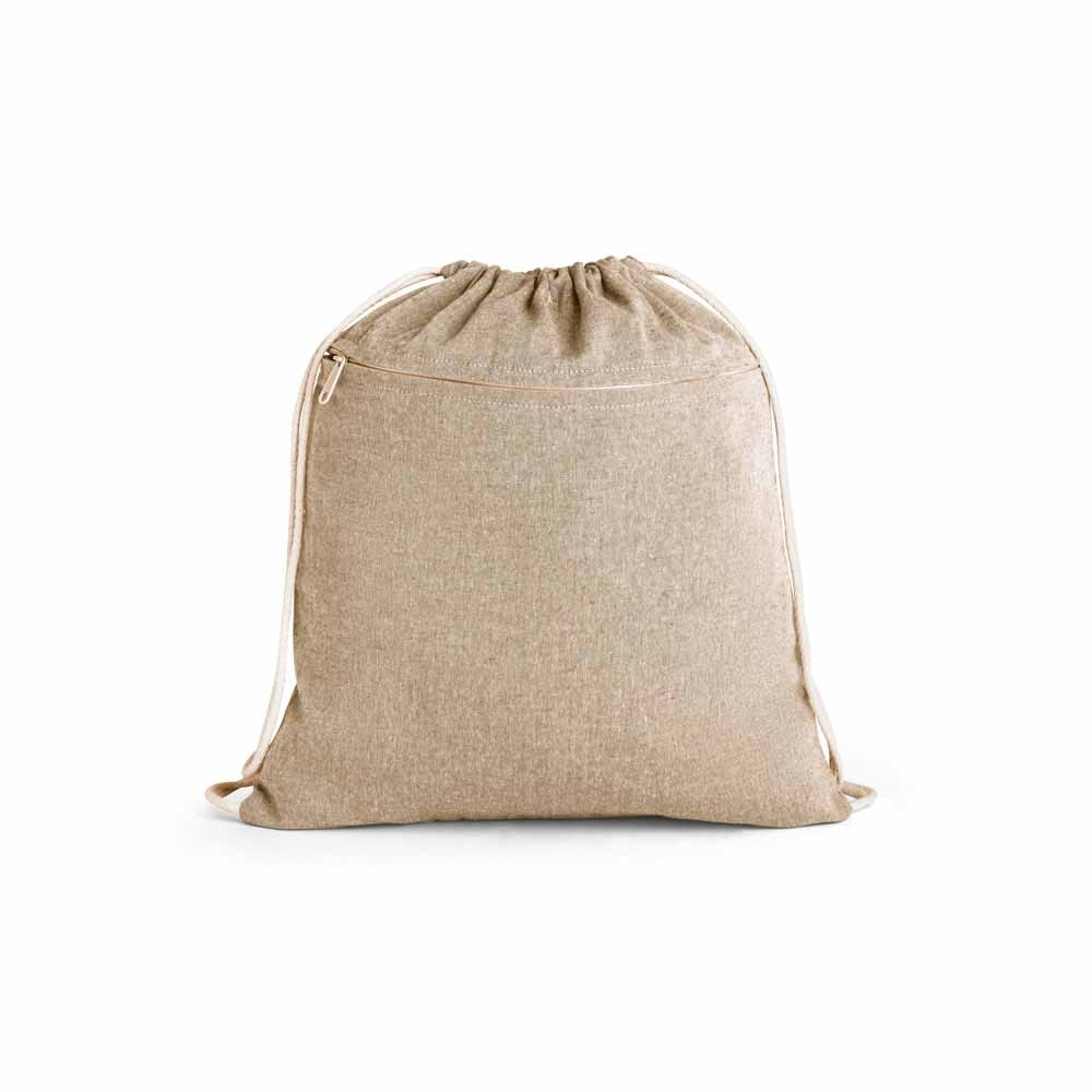 Sacola Tipo Mochila - Algodão Reciclado