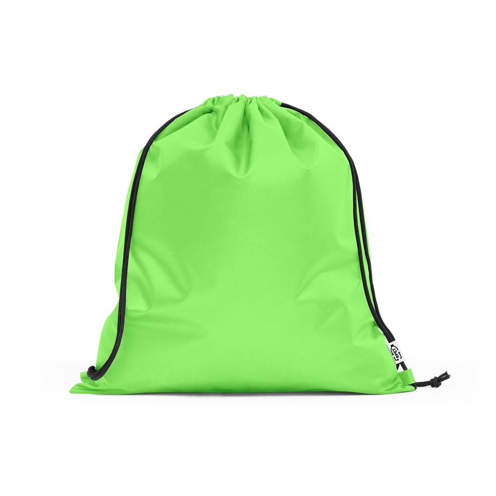 Sacola tipo mochila em rPET
