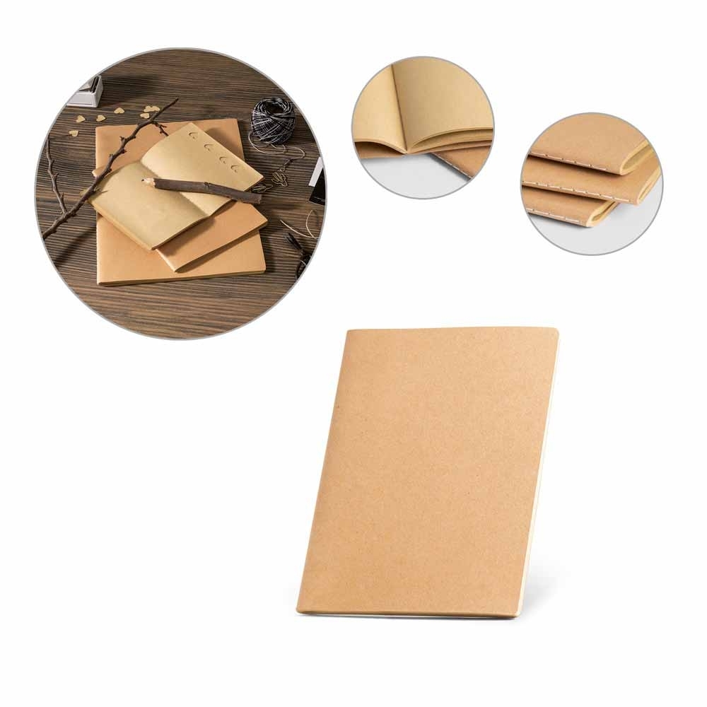 Caderno A5 com Capa em Cartão 21,0 x 14,0