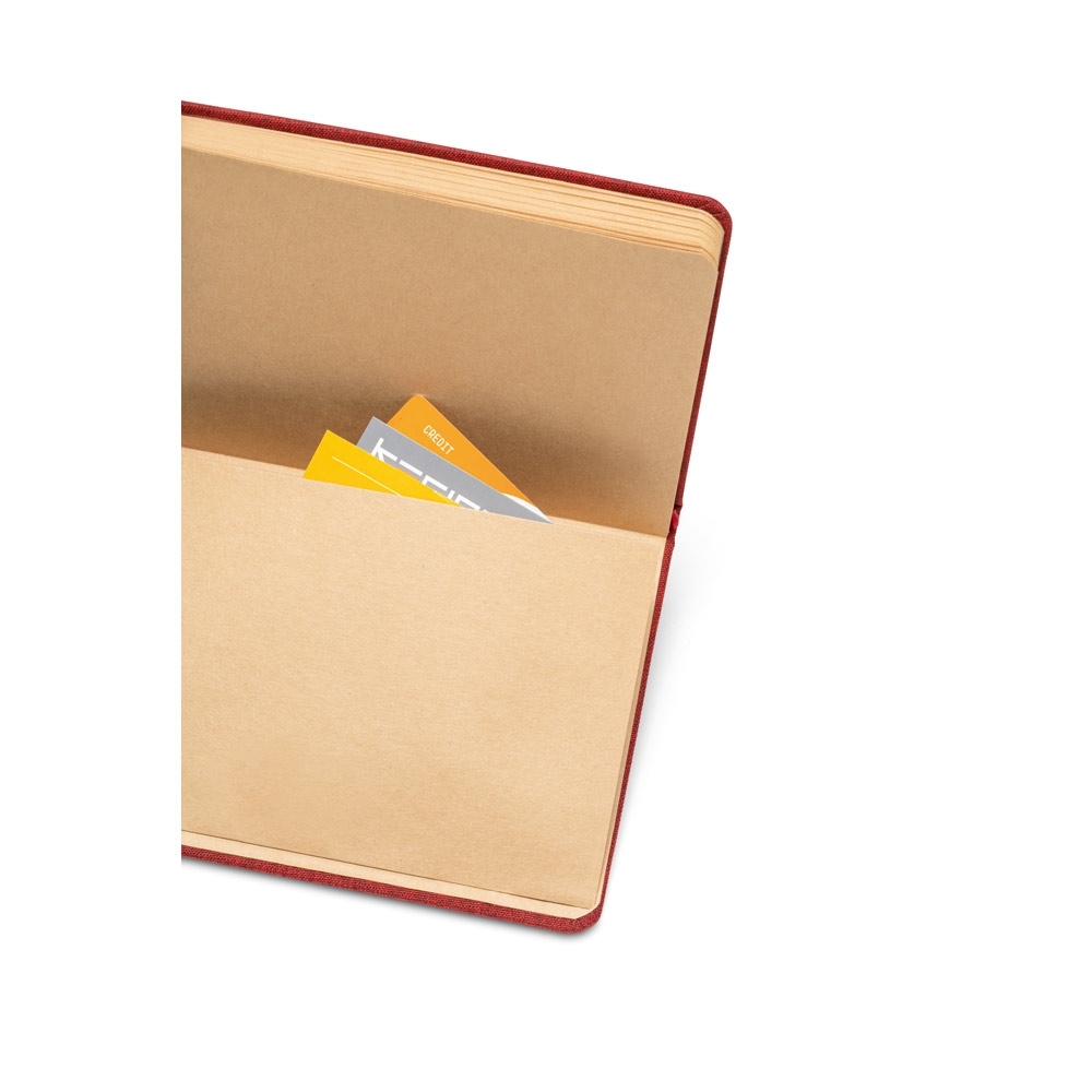 Caderno A5 com Capa Dura em rPET 14,0 x 21,0