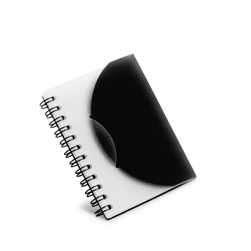 Bloco de Anotações de Plástico 10,8 cm x 7,8 cm