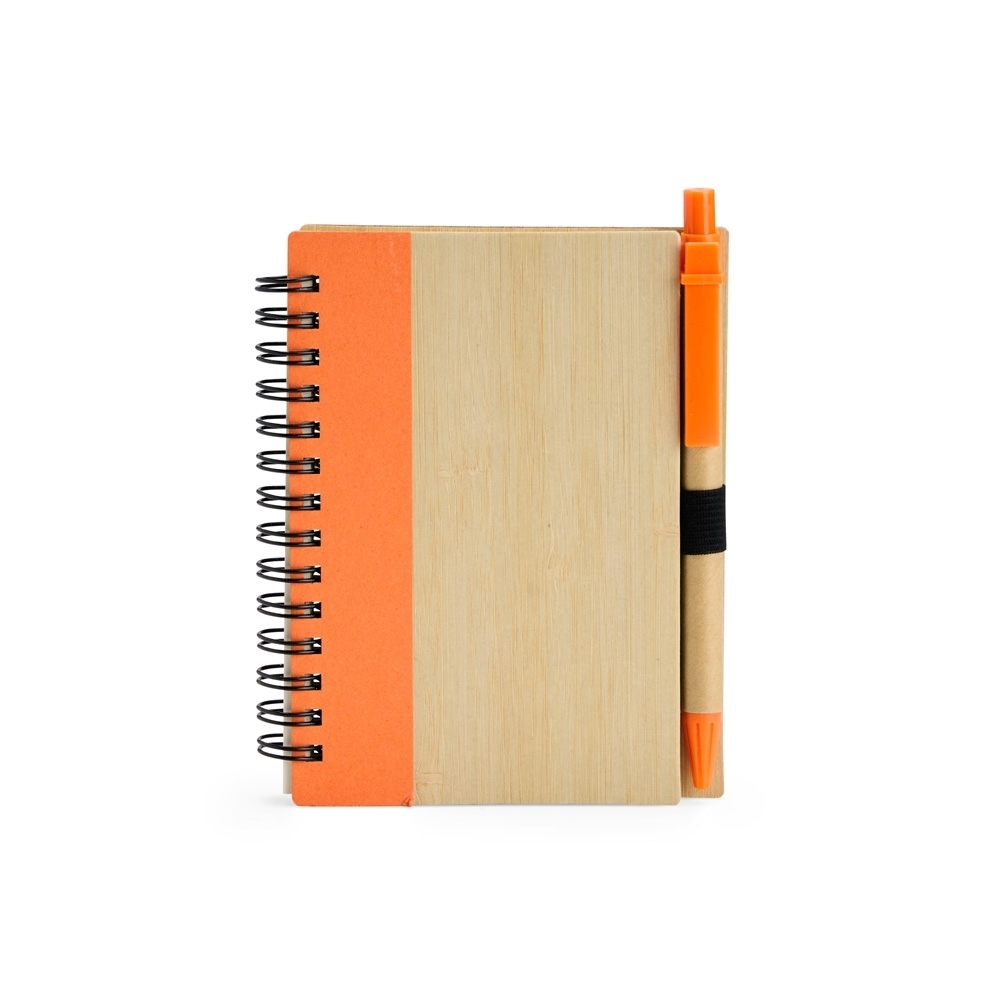 Caderno Ecológico com Caneta 13,5 x 10,5