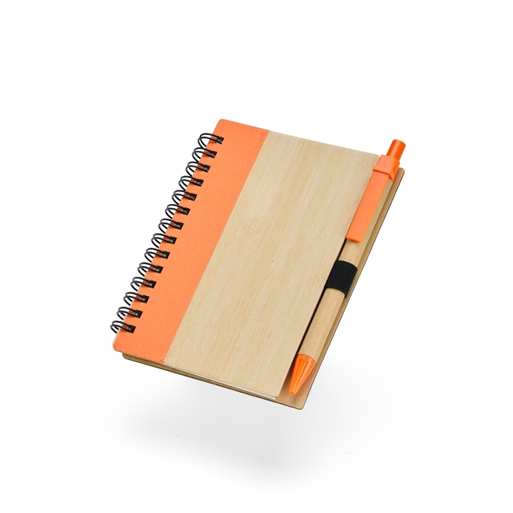 Caderno Ecológico com Caneta 13,5 x 10,5