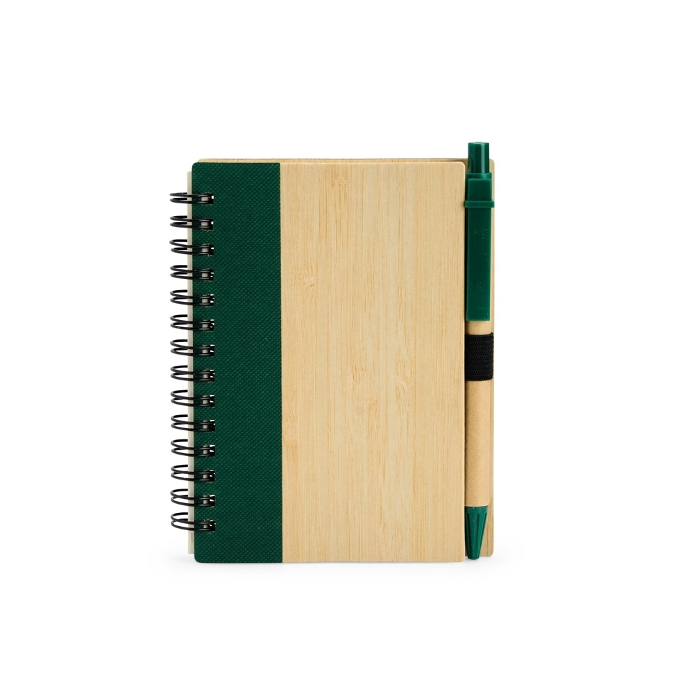 Caderno Ecológico com Caneta 13,5 x 10,5