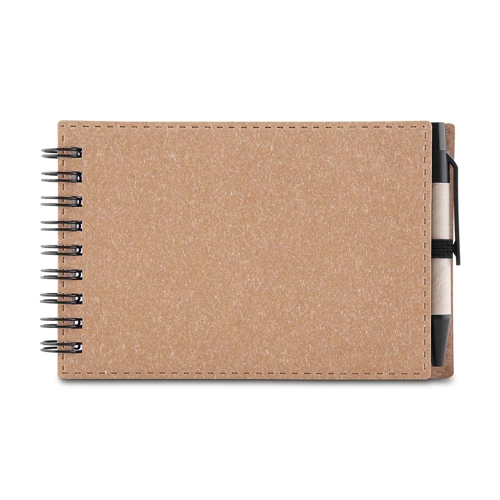 Mini Caderno de Anotações com Caneta 14,0 x 9,0