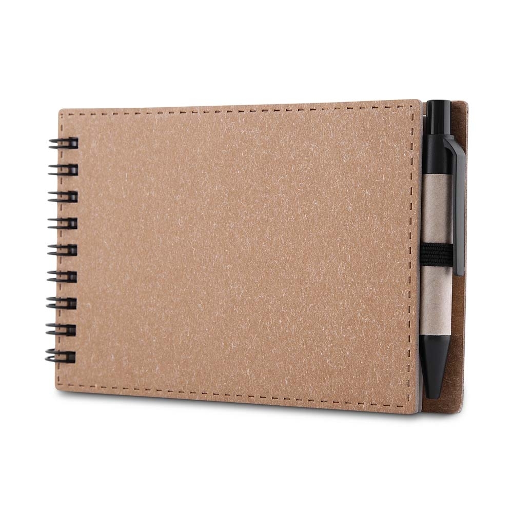 Mini Caderno de Anotações com Caneta 14,0 x 9,0