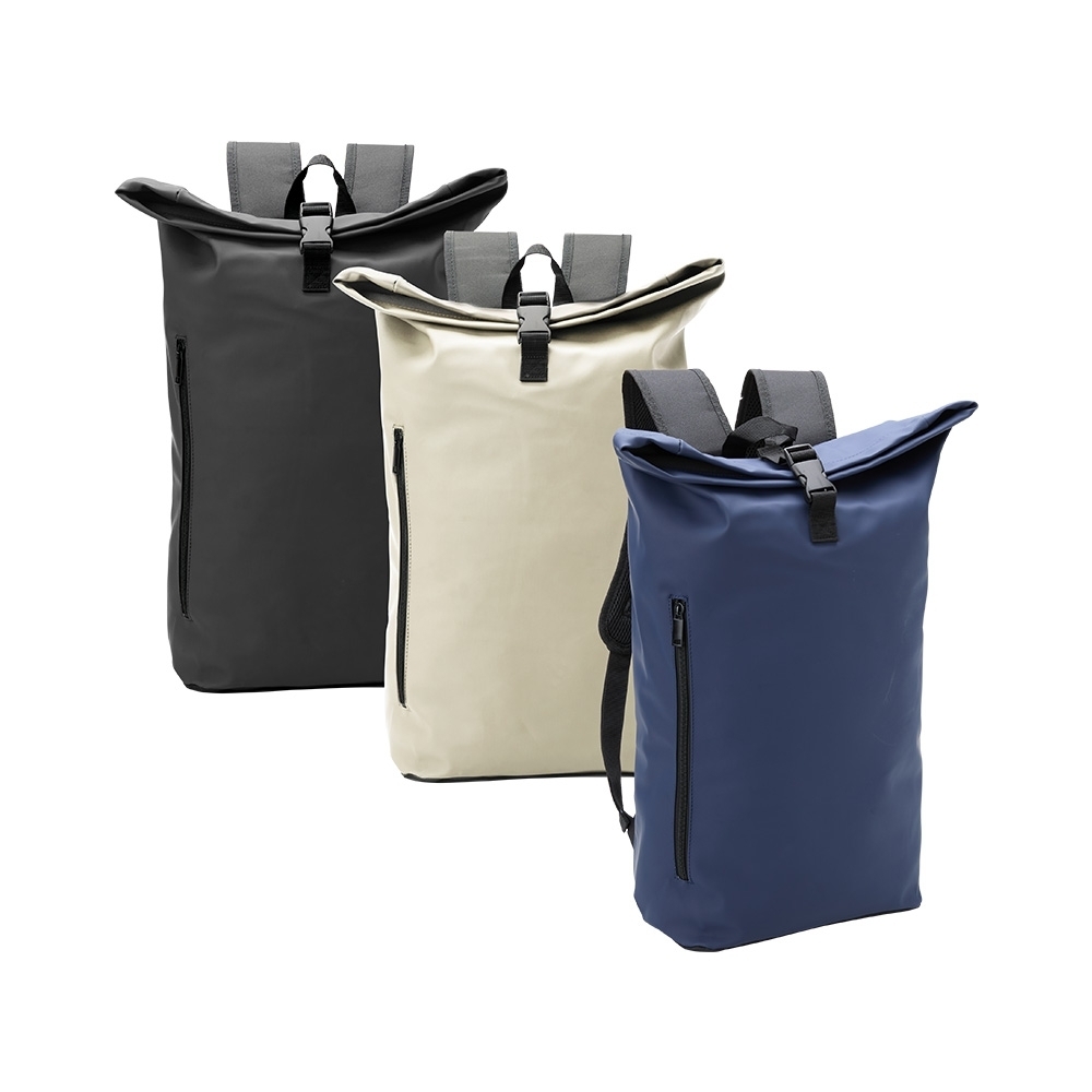 Mochila de Couro Sintético 30L