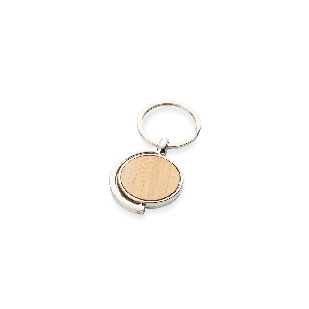 Chaveiro Metal Bambu