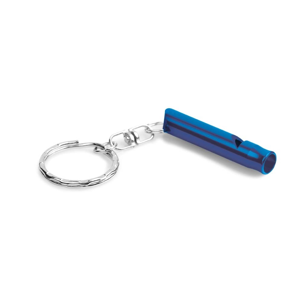 Chaveiro metal com apito TRUDY