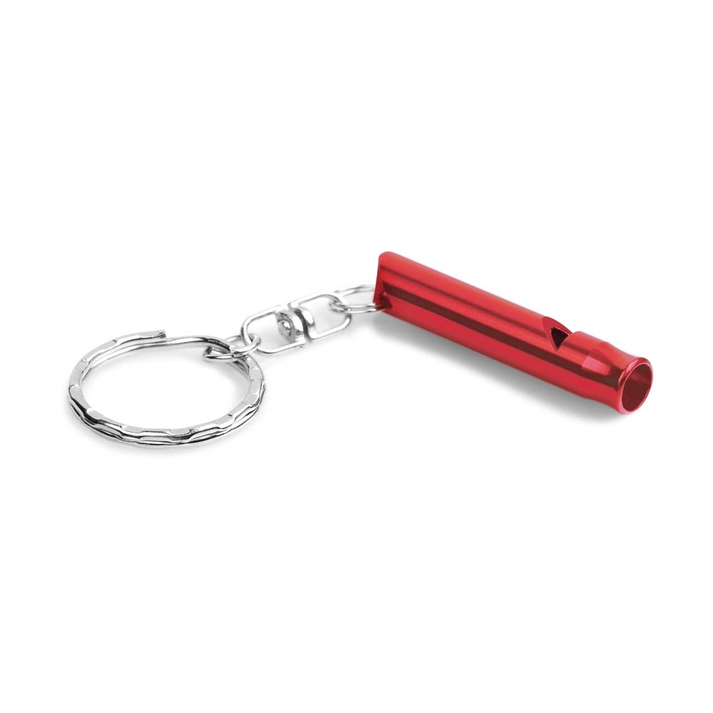 Chaveiro metal com apito TRUDY