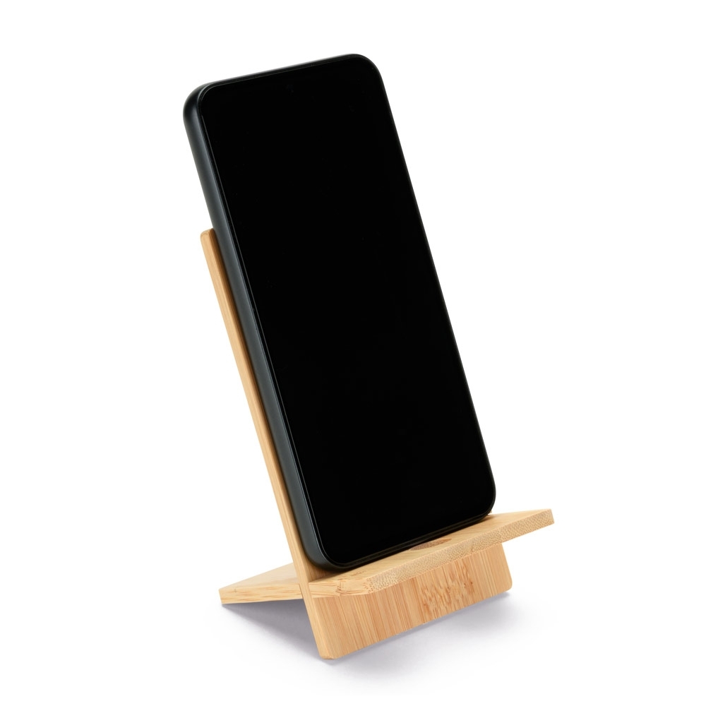  Suporte para celular em bambu