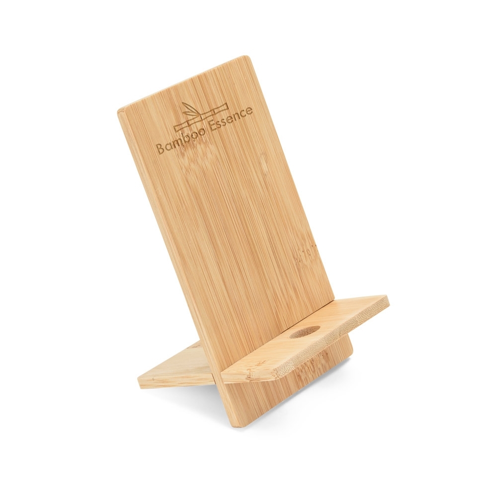  Suporte para celular em bambu
