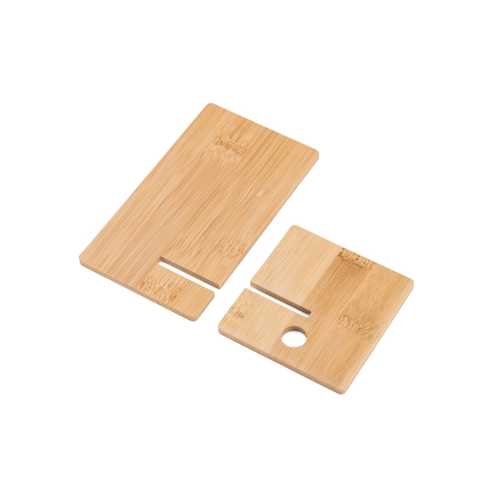  Suporte para celular em bambu