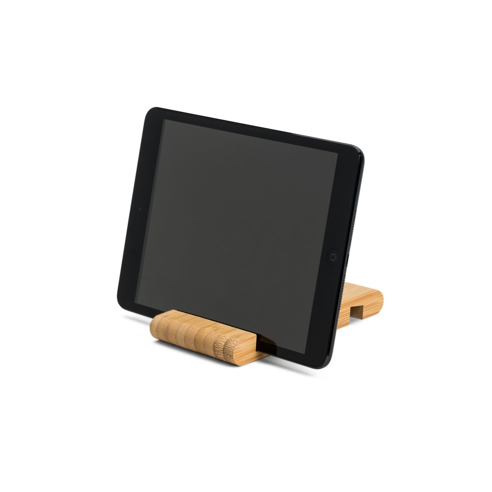 Suporte para celular em bambu