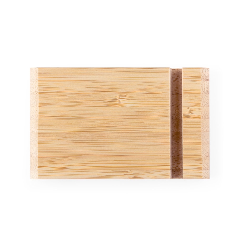 Suporte para celular em bambu