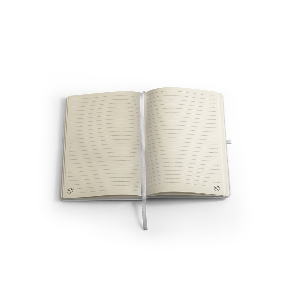 Caderno A5 de capa dura em PET 