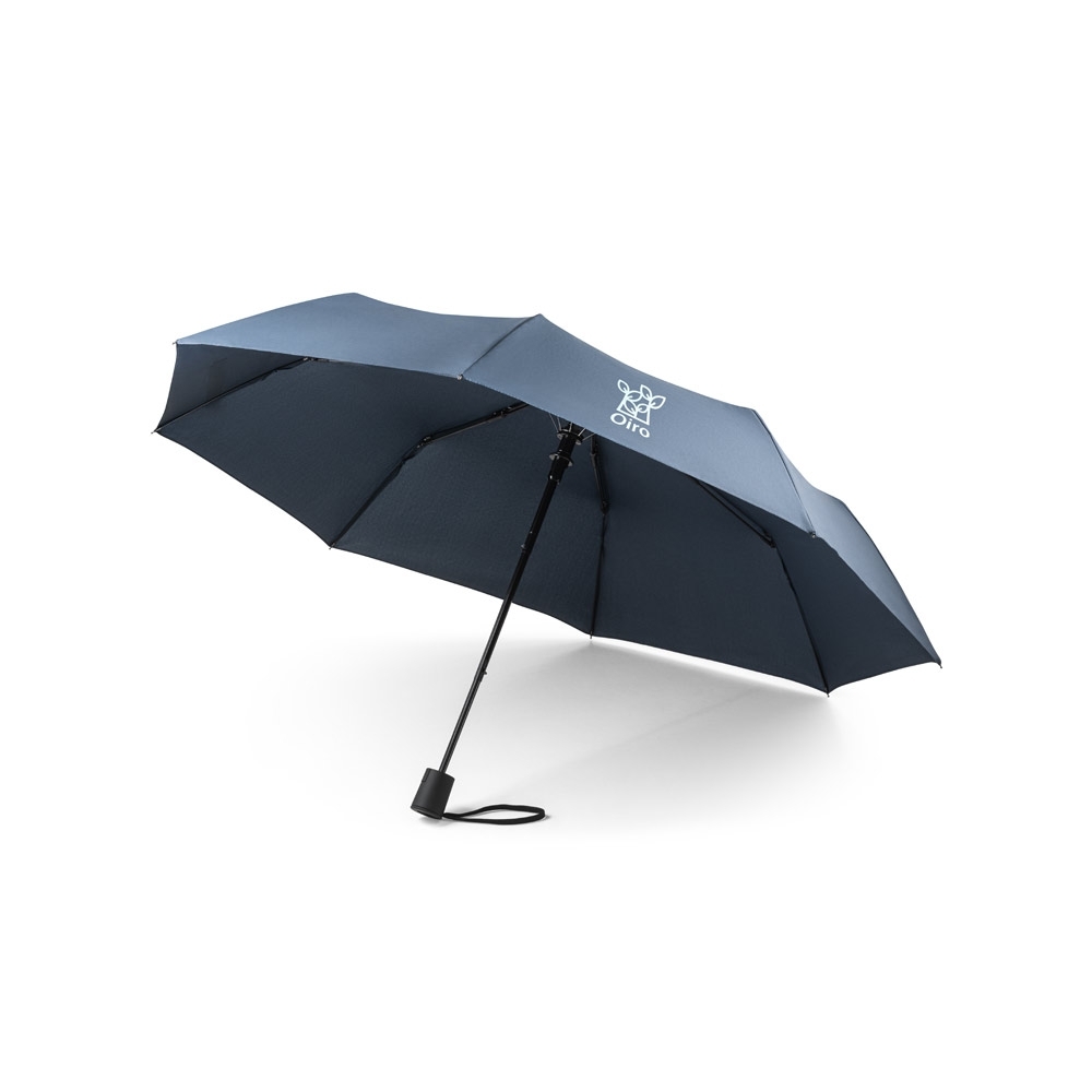 Guarda-chuva em rPET dobrável com abertura automática